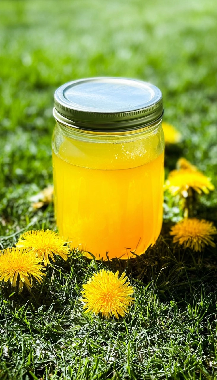 Mom's Dandelion Jelly (Spring Foraging)