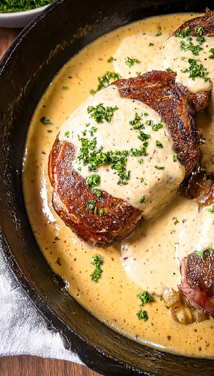 Pan-Seared Pheasant with Creamy Dijon Mustard Sauce