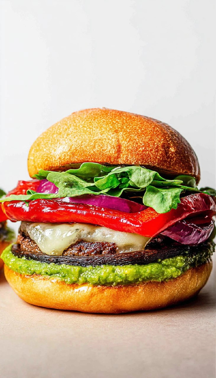 Portobello Mushroom Burgers 122 Portobello Mushroom Burgers