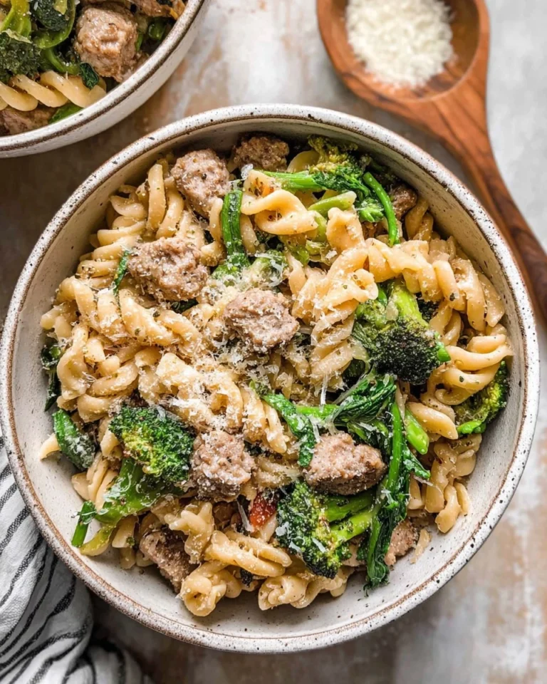 Sausage-and-Vegetable-Pasta-Recipe