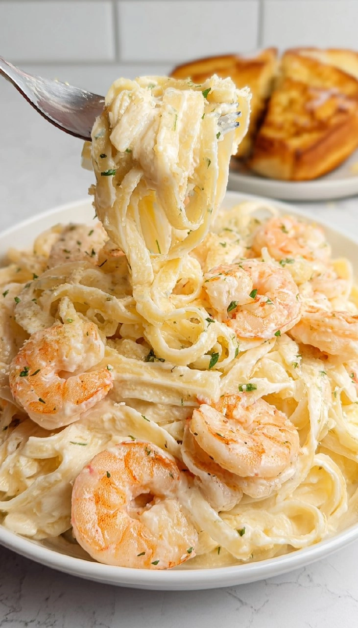 Shrimp Alfredo Pasta