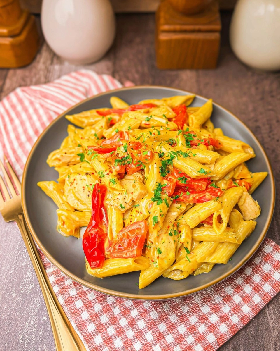 Slow-Cooker-Fajita-Pasta-Recipe