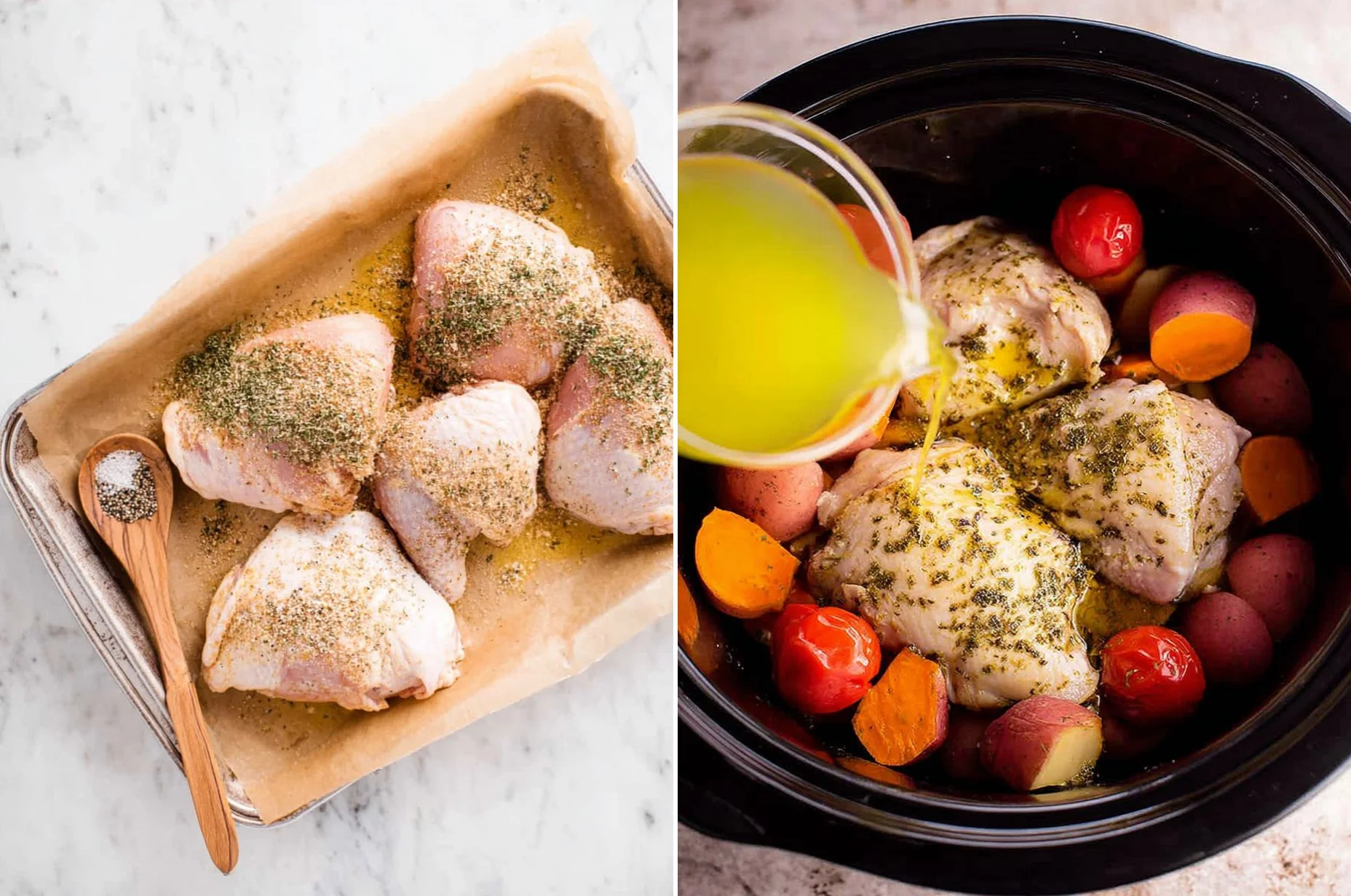 Slow Cooker Garlic Butter Chicken and Vegetables 91 Slow Cooker Garlic Butter Chicken and Vegetables