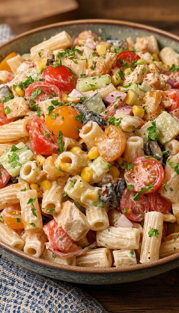 Southwest Pasta Salad 145 Southwest Pasta Salad