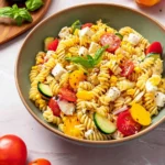 Summer Pasta Salad with White Balsamic Vinaigrette 91 Summer-Pasta-Salad-with-White-Balsamic-Vinaigrette-Recipe