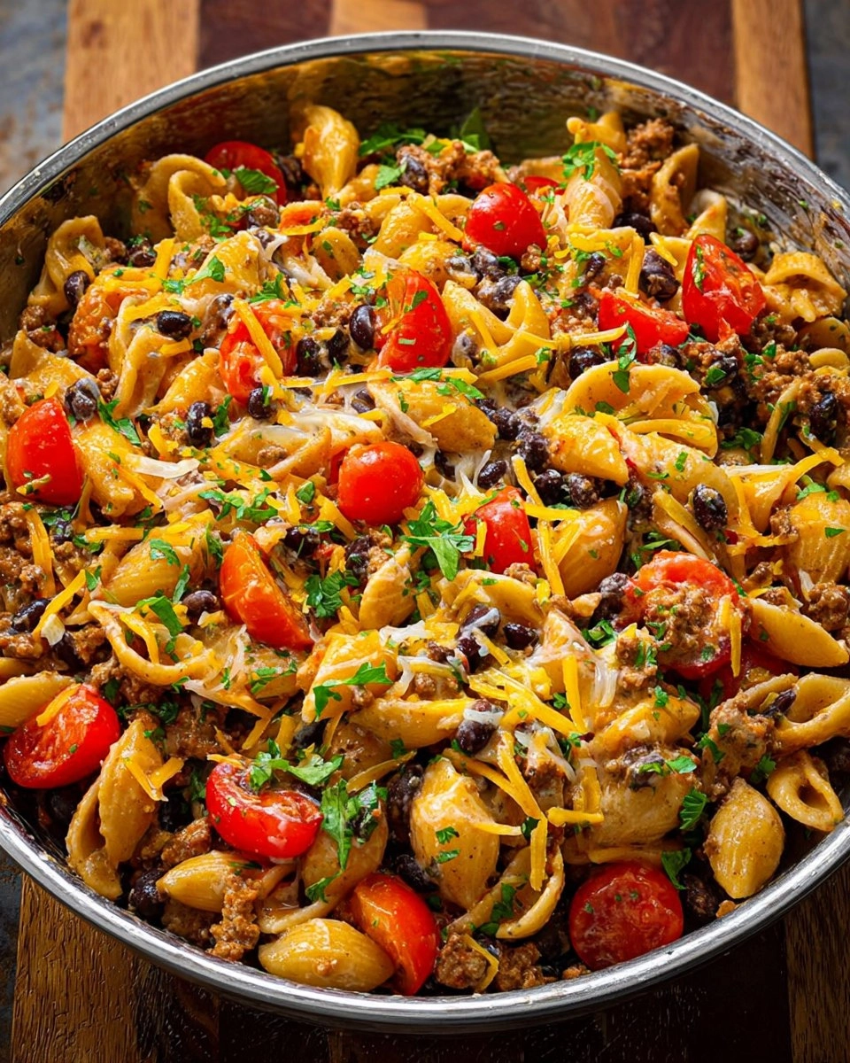 Taco Pasta Salad (Easy Summer Version)