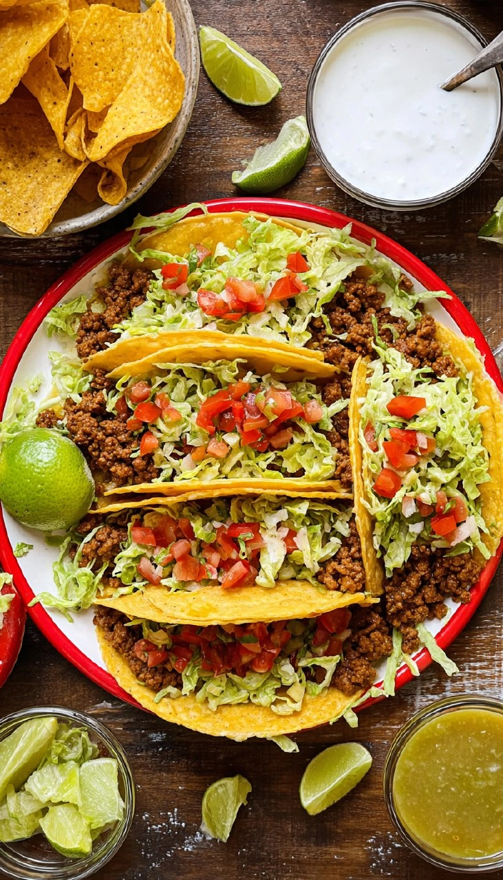 Vegan Ground Beef Tacos