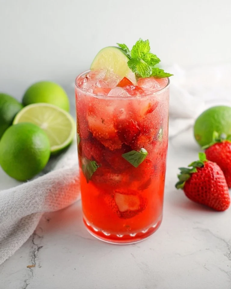 Virgin-Strawberry-Mojito-Mocktail-Recipe