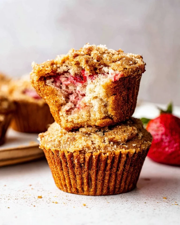 Almond-Flour-Strawberry-Muffins-Recipe