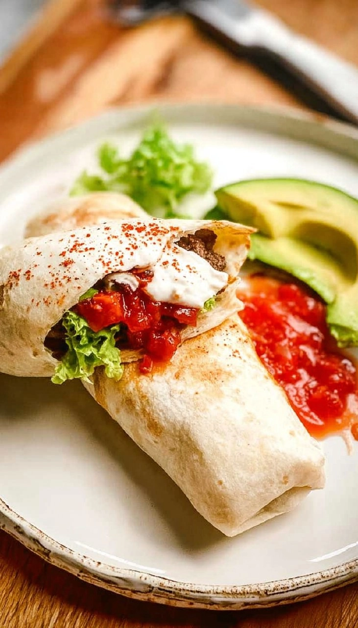 Beef Burrito 130 Beef Burrito