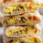 Breakfast-Stuffed-Cottage-Cheese-English-Muffins-High-Protein-Recipe