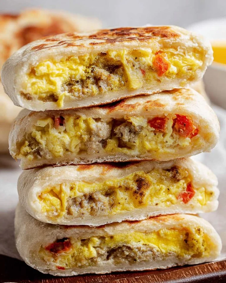 Breakfast-Stuffed-Cottage-Cheese-English-Muffins-High-Protein-Recipe