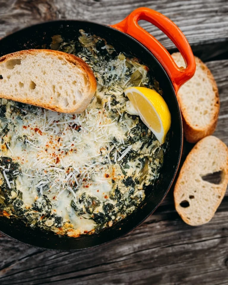Campfire-Spinach-Artichoke-Dip-Recipe