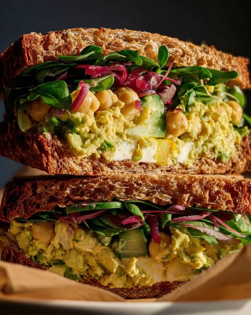 Caramelized-Lemon-Chickpea-Salad-Sandwich-Recipe