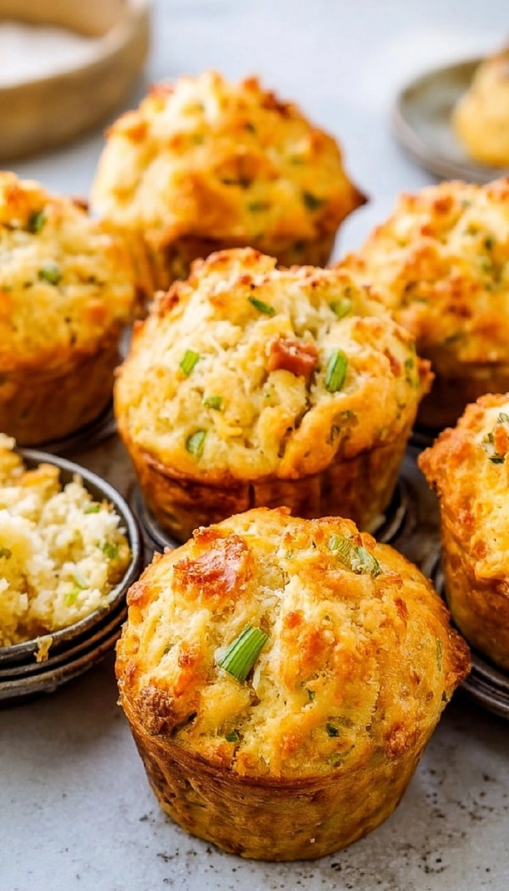 Cheesy Savory Muffins