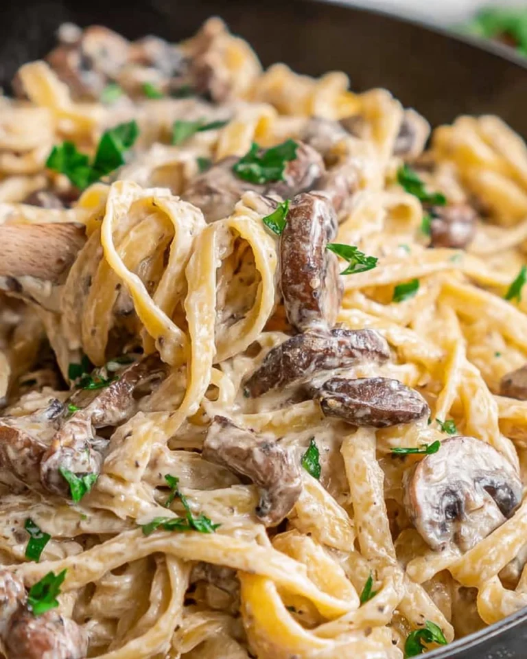Creamy-Mushroom-Pasta-Recipe