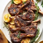 Garlic-Rosemary-Lamb-Chops-with-Lemon-Butter-Recipe