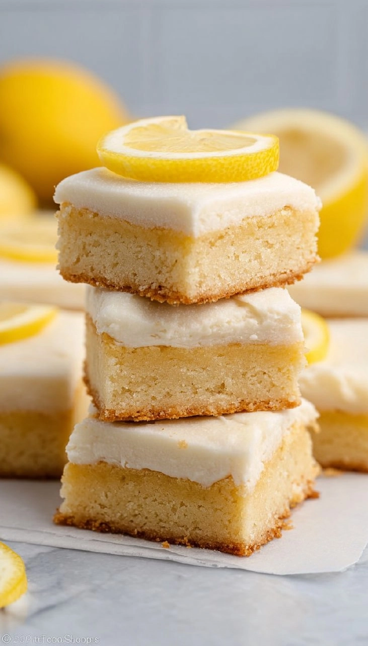 Lemon Sugar Cookie Bars