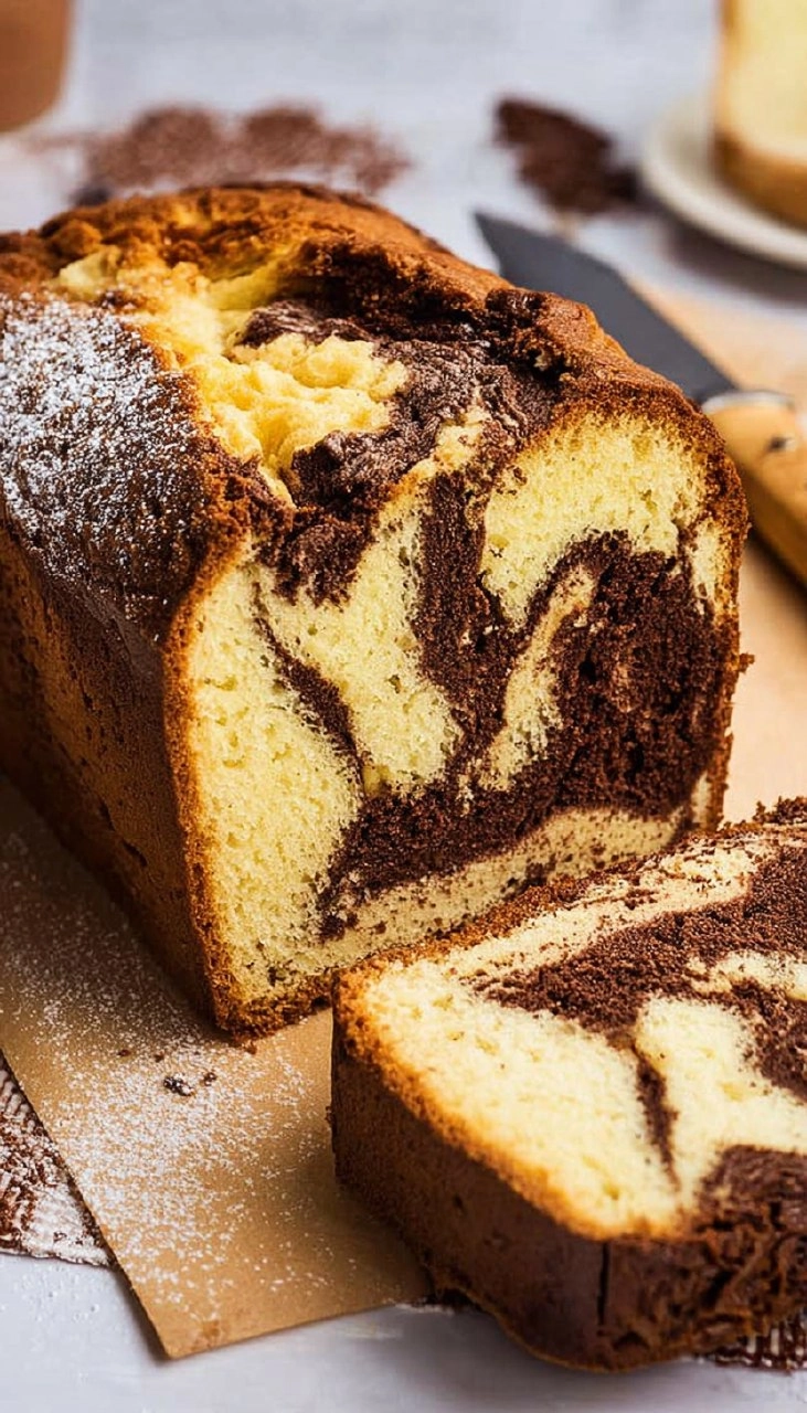 Marble Loaf Cake