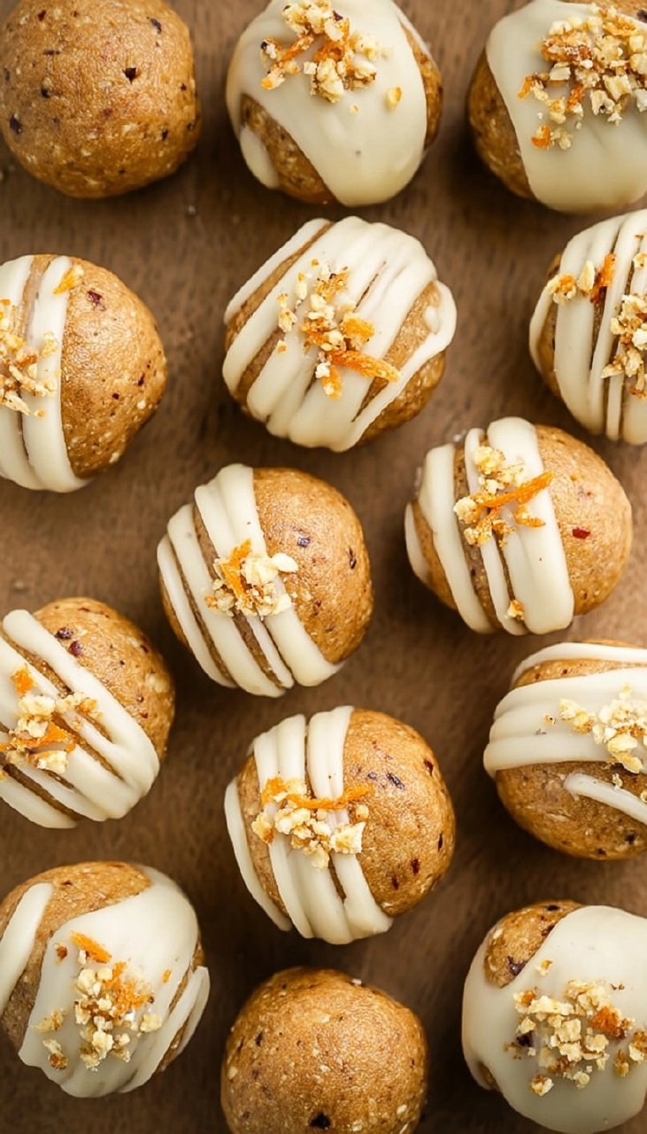No-Bake Carrot Cake Protein Balls 110 No-Bake Carrot Cake Protein Balls