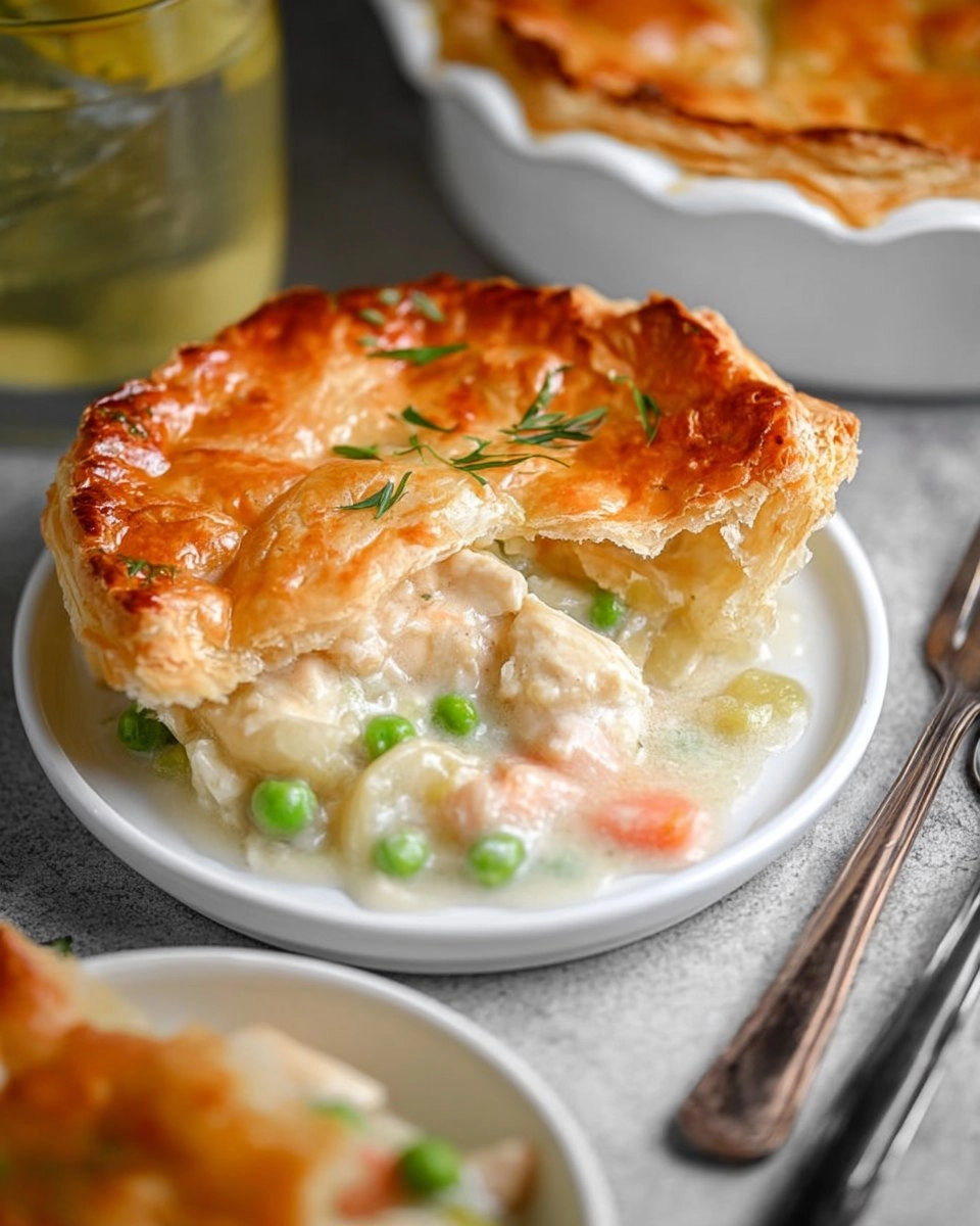Puff Pastry Chicken Pot Pie