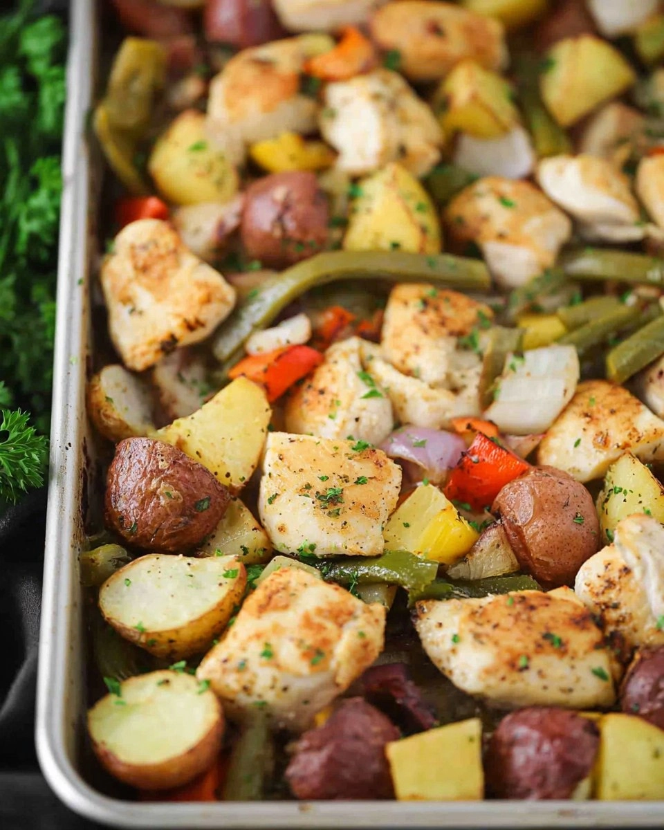 Ranch Chicken Sheet Pan Dinner