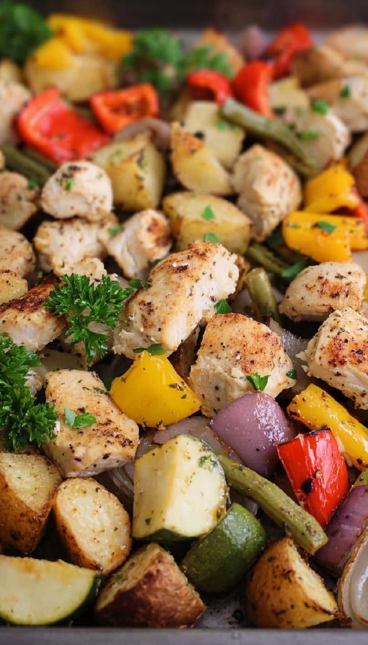 Ranch Chicken Sheet Pan Dinner