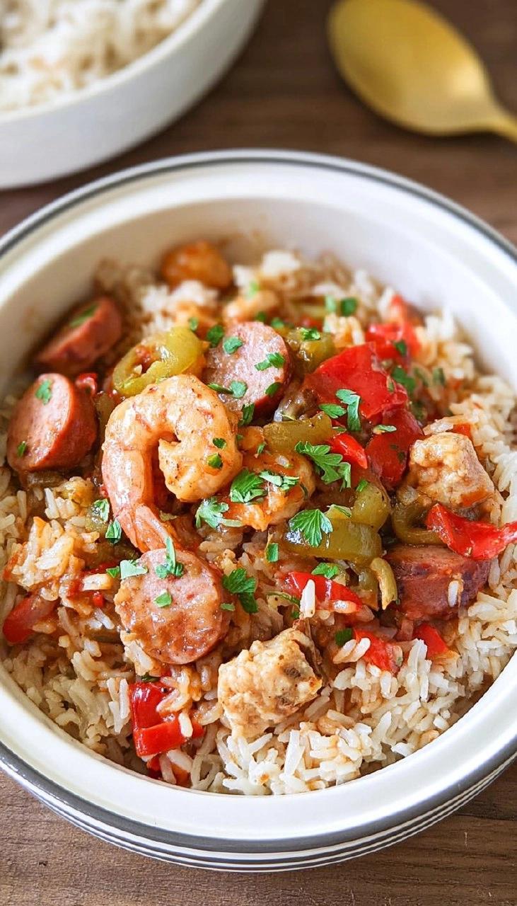 Slow Cooker Jambalaya