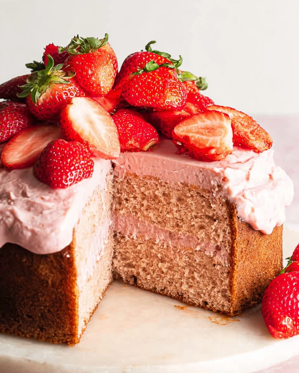 Strawberry Cake 129 Strawberry Cake