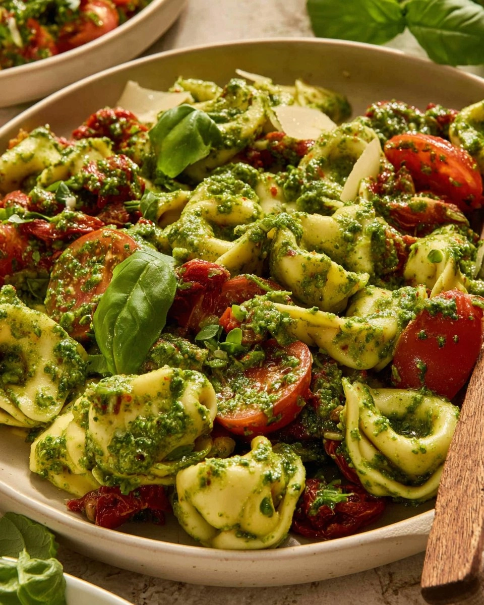 Tortellini Pesto Salad