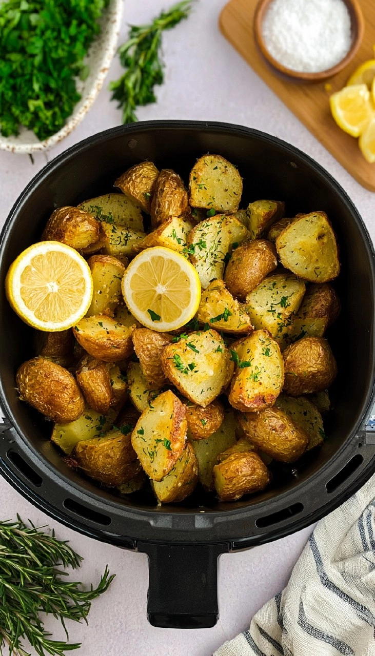 Air Fryer Greek Roasted Potatoes 70 Air Fryer Greek Roasted Potatoes