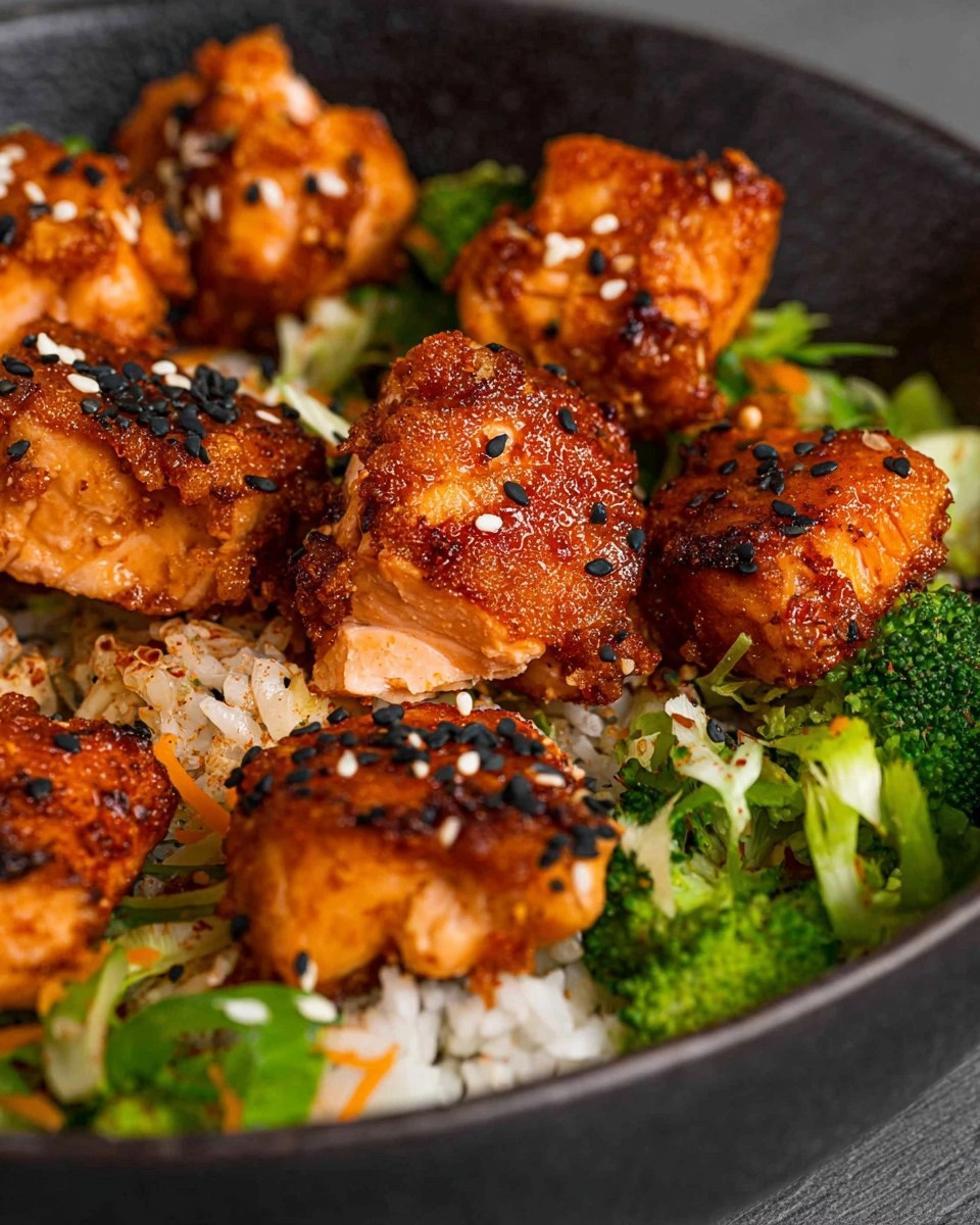 Air Fryer Salmon Bites