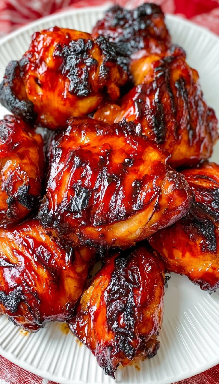 BBQ Chicken Thighs | Sticky Oven-Baked Summer Chicken Dinner 85 BBQ Chicken Thighs | Sticky Oven-Baked Summer Chicken Dinner