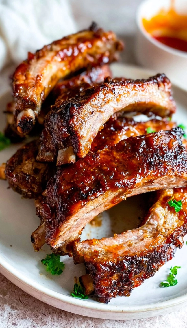 BBQ Ribs | Sticky Oven-Roasted Ribs for Father’s Day