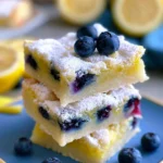Blueberry-Lemon-Bars-Sweet-Tart-Picnic-Dessert-Squares-Recipe