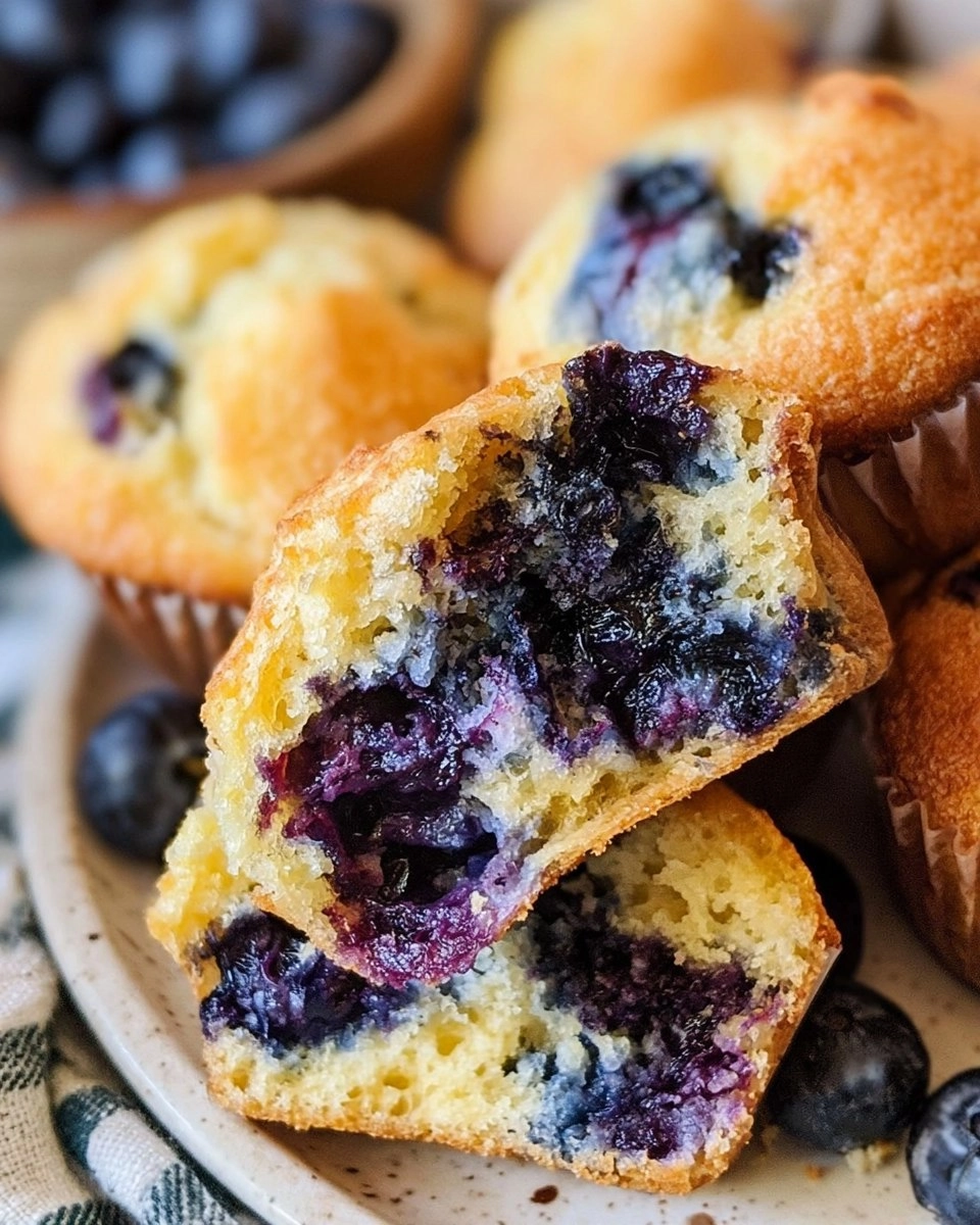 Blueberry Yogurt Muffins