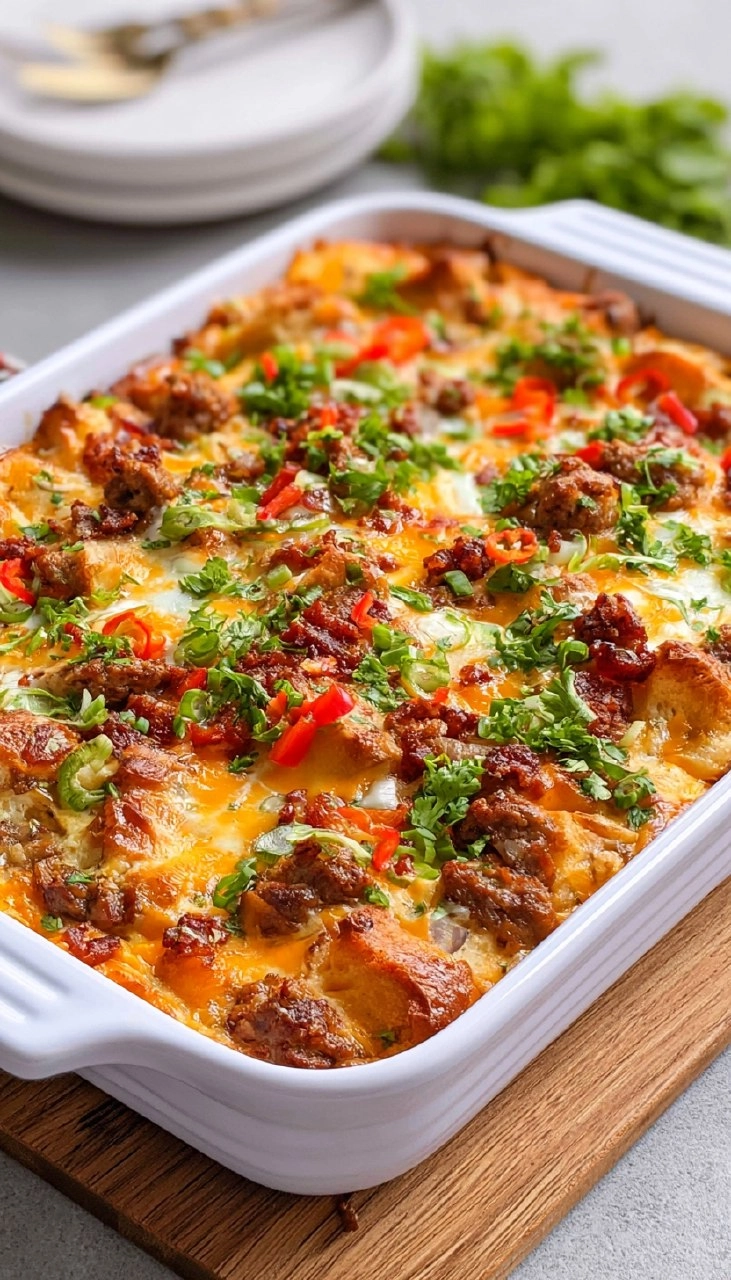 Breakfast Casserole | Easy Make-Ahead Father’s Day Brunch Bake