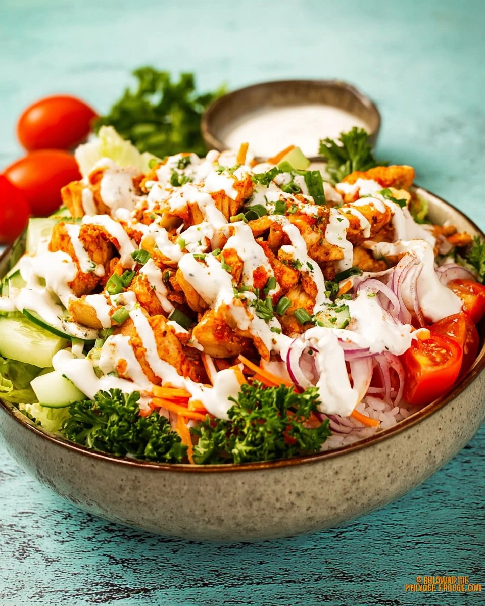 Buffalo Chicken Bowl (With Rice)