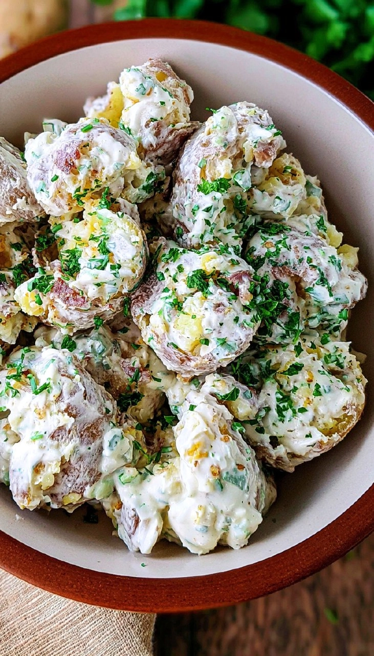 Buttermilk Smashed Potato Salad | Creamy BBQ Side for Memorial Day 105 Buttermilk Smashed Potato Salad | Creamy BBQ Side for Memorial Day