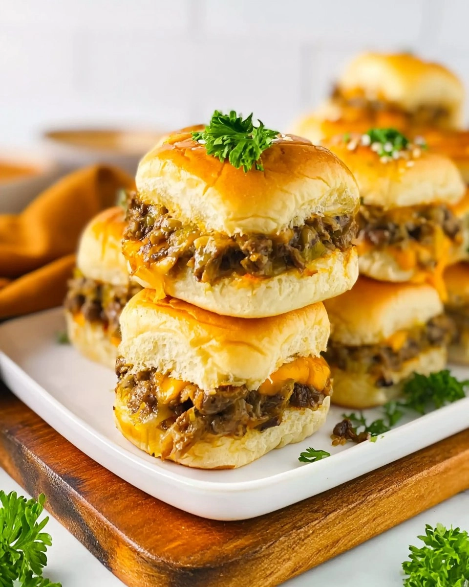 Cheeseburger Sliders | Easy Crowd-Pleasing Memorial Day Appetizer