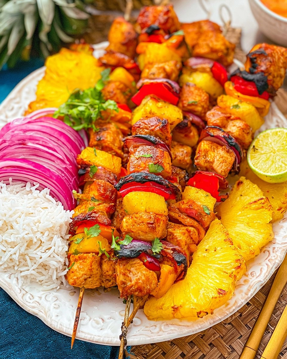 Chicken Pineapple Kebabs