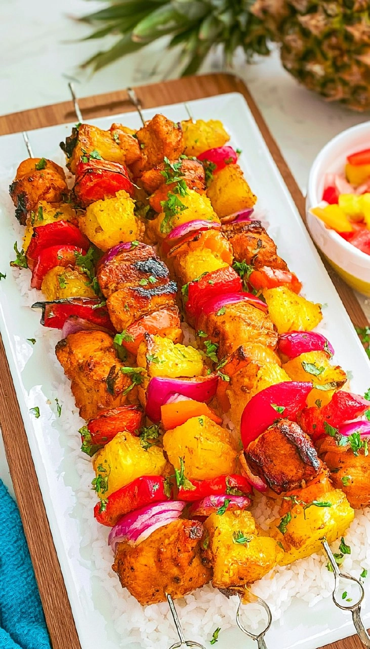 Chicken Pineapple Kebabs
