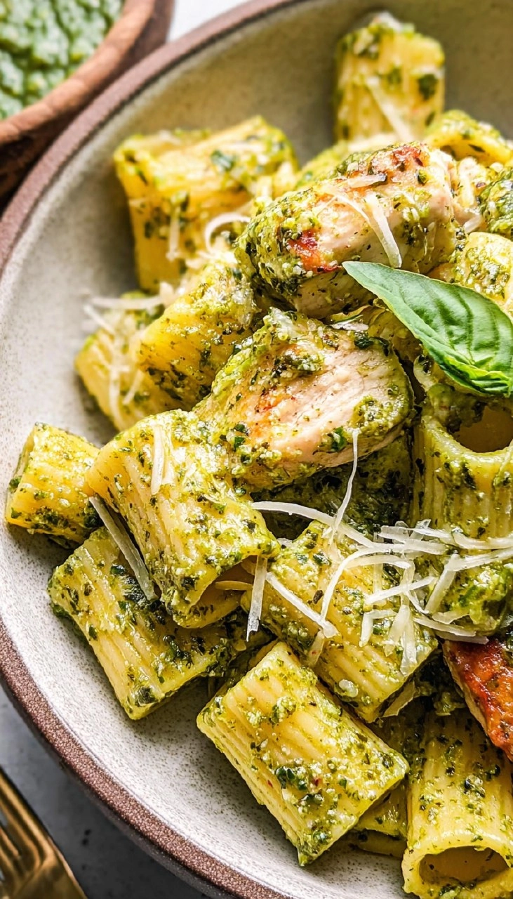 Chicken and Pesto Pasta