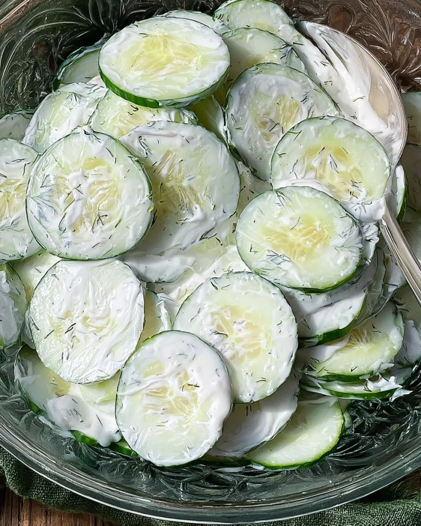 Creamy-Cucumber-Salad-Recipe