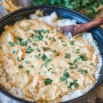 Creamy-Smothered-Chicken-and-Rice-Recipe