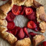 Easy-Strawberry-Galette-no-pie-pan-needed-Recipe