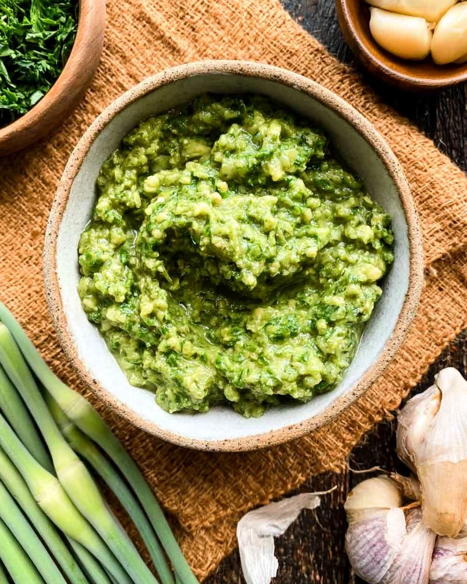 Garlic Scape Pesto 84 Garlic Scape Pesto