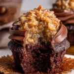 German-Chocolate-Cupcakes-Recipe