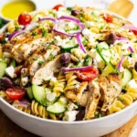 Greek-Chicken-Pasta-Salad-Healthy-High-Protein-Easy-Meal-Prep-Recipe
