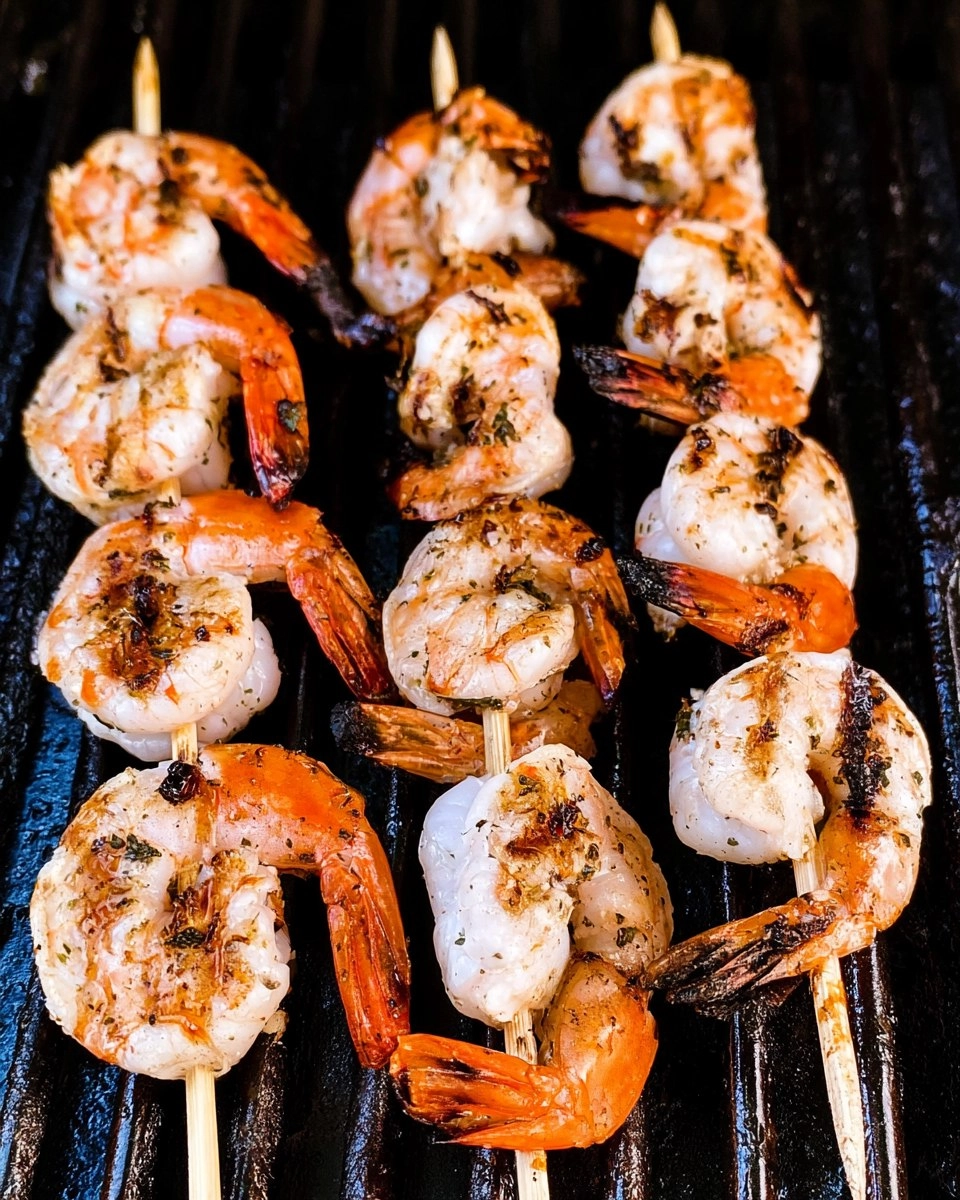 Grilled Shrimp Skewers | Easy Summer BBQ Seafood Appetizer